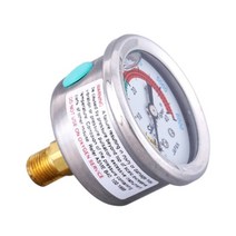 40MPA 타이어 압력 게이지 자동 오토바이 압력 게이지 압력계 45mm 직경