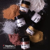신한 전문가용 메탈릭 파우더 금분 은분, 코퍼 30ml