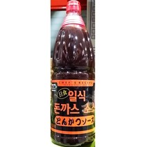 MDG9352 업소용 식당 식자재 맛집 재료 일식 돈까스소스 2kg 치즈돈까스/냉동돈까스/데미그라스소스/우스타소스, 1개