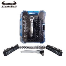 블랙불 R-SET37 미니라쳇 복스세트 37pcs 복스 별 십자 일자 육각비트