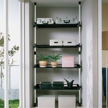 가화행거 알루미늄4단수납선반행거(LBAL2040) 행거, LBAL2040