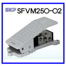 풋밸브(SKP) SFVM250-02 1/4 푸트밸브 에어스위치 발판스위치, 1개