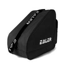 아이스하키 ealer sbs100 시리즈 헤비 듀티 아이스 하키 스케이트 캐리 백 조절 가능한 어깨끈, 04 Black