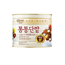 빙수팥 국내산 복음자리 통통단팥 2kg, 3개