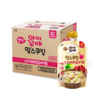 아이꼬야 유아용 맘스쿠킹 이유식 15개월부터, 소고기배추전골아기밥, 1400g, 5개