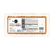 크레잇 육질쫀득 후랑크 1Kg, 단품, 단품