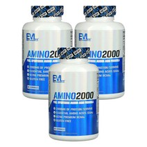 EVLUTIONNUTRITION 아미노 2000 베지캡슐, 150개입, 3개