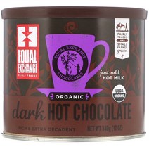 이퀄익스체인지 오가닉 다크 핫 초콜릿 340g Equal Exchange Organic Dark Hot Chocolate