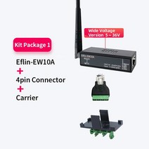 스마트홈 홈네트워크 넓은 전압 미니 소형 직렬 변환기 RTU 무선 네트워크 IoT 게이트웨이 Modbus Mqtt RS2, 05 model 5, 1개