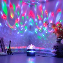 레이져프로젝터 움직이는 무대조명 램디스코 볼 라이트 DJ 크리스마스 프로젝터 스트로브 파티 음악 자동차, 04 Blue_02 Starry Cover