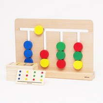 [MONTE Kids] 몬테소리 교구 - 색조 퍼즐 - Montessori 교육 완구 교구 유아 조기 교육 몬테 키즈 본격 교재