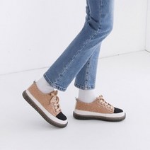 메기 겨울한파 뽀글이 스니커즈 슬립온 안감 퍼