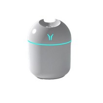 차량용가습기가습기 USB 음소거 아로마 테라피 데스크 침실 휴대용 대형 스프레이 자동차 정수기, 01 White