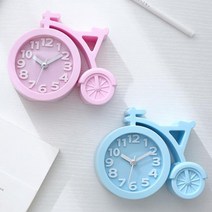 귀여운 자전거 알람시계, 블랙