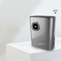 제습공기청정기 음이온 대형 물 탱크 음소거 건조기, 라이트 그레이, 미국 플러그
