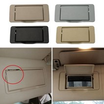 메르세데스 벤츠 ML/GL/R 클래스 W164 W251 ML350 R300 왼쪽/오른쪽 용 베니 티 미러가있는 측면 교체 썬 바이저, Left Deerskin Beige