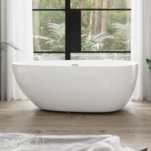 북유럽 이동식욕조 욕실 셀프설치 욕조 좁은욕실 북유럽스타일 프리스탠딩욕조 아크릴욕조 이동식 호텔 소프트, 02[화이트]_01[1.3m]