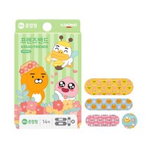 [일동제약]카카오 프렌즈 캐릭터 반창고 밴드(혼합) 14입, 단품