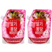 프룻스타 냉동 딸기퐁당 1kg 2개묶음, 단품, 단품