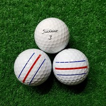 로스트볼 삼선인쇄 타이틀리스트 ProV1 Prov1x S급 30알 골프공, 타이틀 4피스 S급 20알