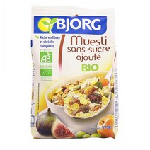 Bjorg 비요르 오가닉 무설탕 뮤즐리 375g, 1개