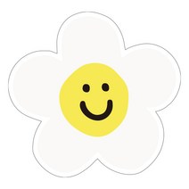 단단 아크릴톡 스마트톡, 4.화이트플라워