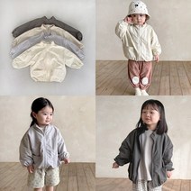 유아 아기 봄 바람막이 집업 점퍼 돌아기 간절기 자켓