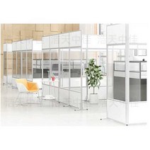 사무실 파티션 경량 무타공 오피스 용품 방음 학원