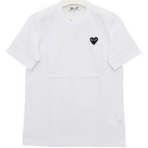 [꼼데가르송] 22FW P1T064 WHITE 반팔 티셔츠