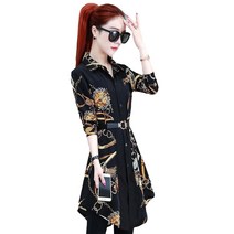 빌리즈빈 크로즈셔츠 봄 롱 블라우스 셔츠 S791