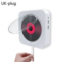 벽걸이 CD플레이어 형 DVD 플레이어 HDMI 1080P TV 재생 및 cd 원격 제어 블루투스 FM 라디오, [01] UK