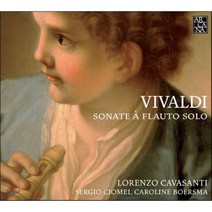 [CD] Lorenzo Cavasanati 비발디: 리코더 소나타 (Vivaldi: Sonate a Flauto Solo)