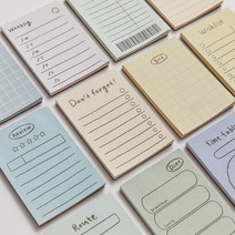 지유 컴포넌트 메모패드 (16종), 1개, 부재중전화