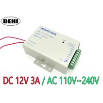출퇴근기록기 얼굴인식 근태 지문 인식기 DC 12V 새 문 액세스 제어 시스템 스위치 전원 공급 장치 3A / AC, 한개옵션0