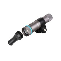 스쿠버 다이빙 라이트 방수 전문 다이버 손전등 랜턴, 하늘색