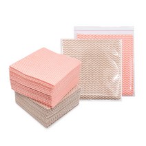 KP 물결행주 중 100장 반포장 완포장 홍보 판촉용 인견행주 부직포행주 행주타올 키친타올 걸레