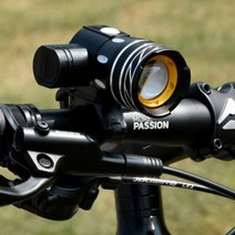 T6 LED 자전거 줌 라이트 풀세트 ZJ89, 블랙