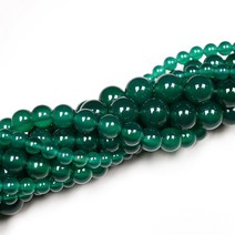 그린 오닉스 원석 천연석 비즈 팔찌만들기 DIY 재료 악세사리 염주 부자재 반줄