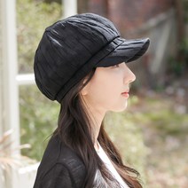 라인크렉 헌팅캡 팔각모 여성모자 남자모자 가을 겨울 (3컬러)