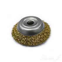 연마 그라인딩 그라인더용 100mm 철브러쉬 철 브러쉬 브러시 녹제거 반컵