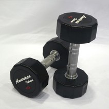아메리칸12각덤벨 3kg 4kg 5kg 6kg 7kg 8kg 10kg~ 18kg 19kg, 3kg(낱개)