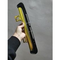 배색 쇼트트랙 스케이트화 커터커버 빅웨이브 커터커버 3단커버 스피드스케이팅 커터커버, 블랙 (짧은)