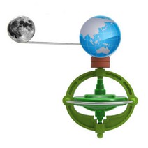 지구자전 자이로 지구팽이 만들기키트 과학교구 과학키트 과학실험 집콕놀이 과학 DIY, 1인용