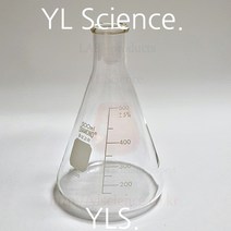 (JLS) DIAMOND 삼각플라스크 50~500ml 유리삼각플라스크 Erlenmeyer Flask, 300ml