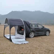SUV 차박도킹텐트 카니발 쏘렌토 싼타페 스타렉스 차박꼬리텐트, 검은색