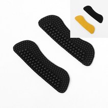 실리콘 뒤꿈치 패드 2p 블랙 0.4cm 발껍질 구두뒤꿈치 뒷꿈치패드 발패드 발뒤꿈치보호패드 운동화뒷꿈치수선 푹