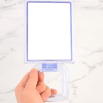 욜케이유 네모 사각 거울 미용 메이크업 깔끔한 여행용 안전 모던 싱글족, 사이즈