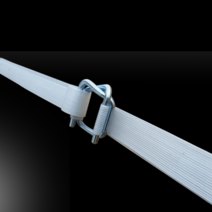 핸드 밴딩기 포장 버클 와이어 테이프 섬유 복합 클립, 25mm 스틸 와이어 버클 1상자약 500개