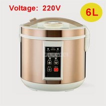 청국장발효기 6L 전체 자동 검은 마늘 발효 기계 건조 가정용 DIY Zymolysis 냄비, 01 220V