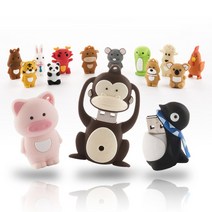 공인인증서USB 보안USB 귀여운 캐릭터 USB 메모리 예쁜 대용량 64 기가 GB, 팽귄